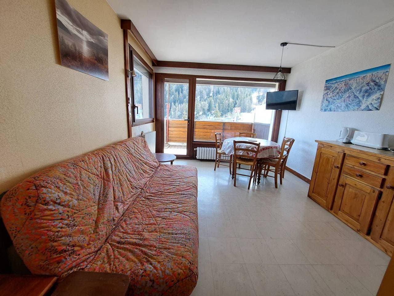 Foto 5 von 16: Gemütliches Studio für 6 Personen in Pistennähe