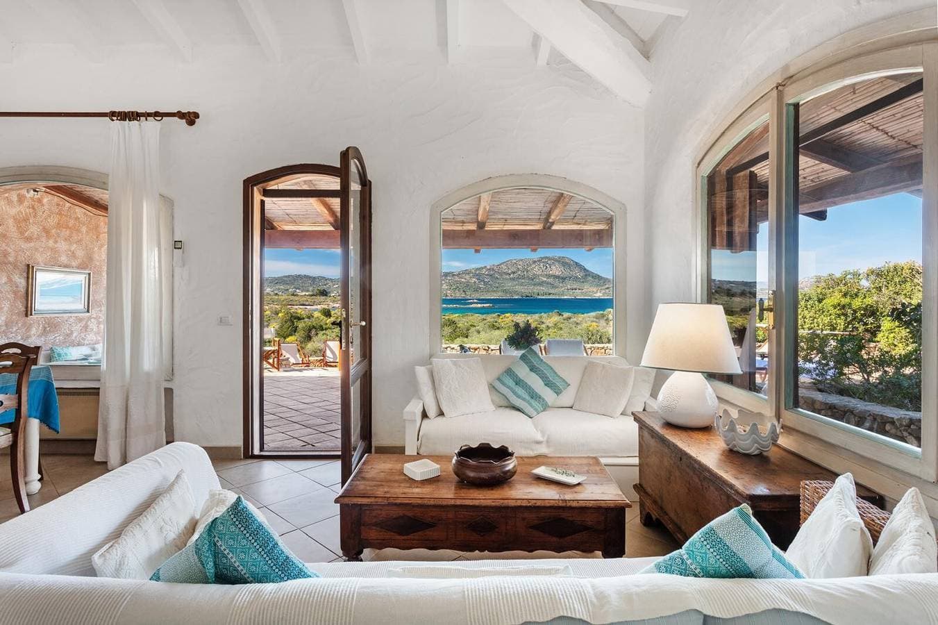 Foto 7 von 24: Villa 'Lo Scoglietto, Costa Corallina' mit Meerblick, privater Terrasse und Klimaanlage