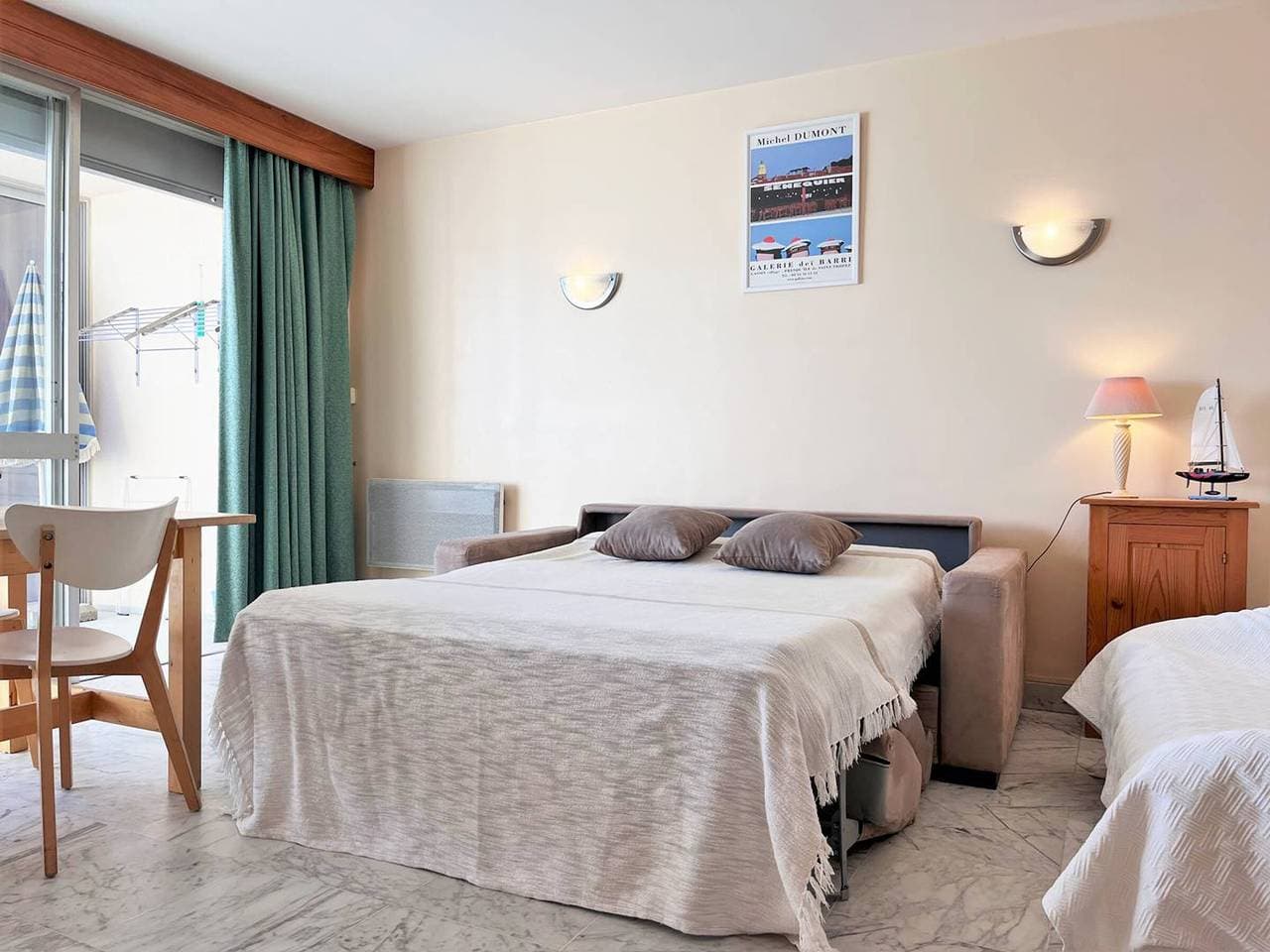 Foto 6 von 15: Zwei-Zimmer-Wohnung am Strand - 5 Betten