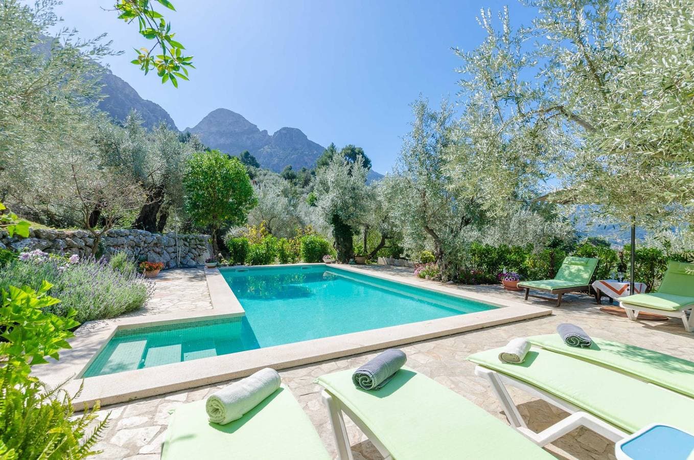 S'Olivaret  - Ferienhaus mit privaten Pool in Fornalutx. WiFi gratis 1