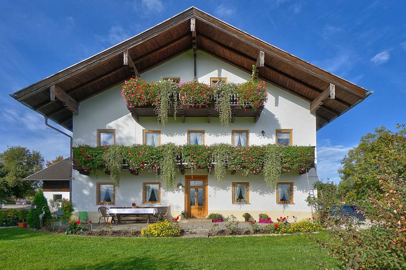 Foto 3 von 27: Brausamhof - Ferienwohnung 30qm  mit Balkon für 2 Personen
