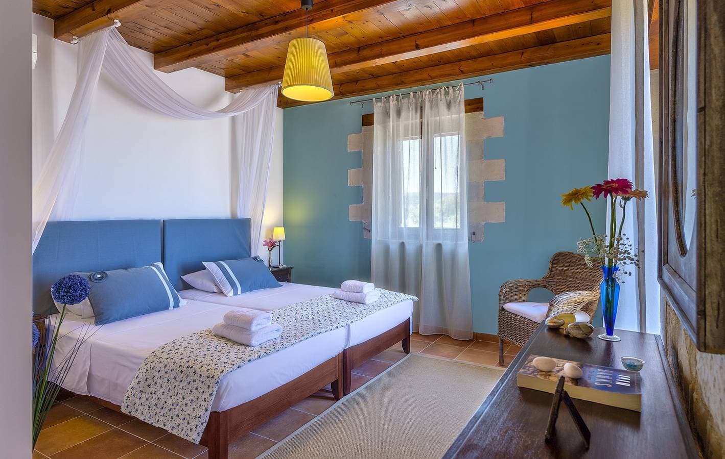 Foto 13 von 24: Villa für 8 Personen mit Balkon