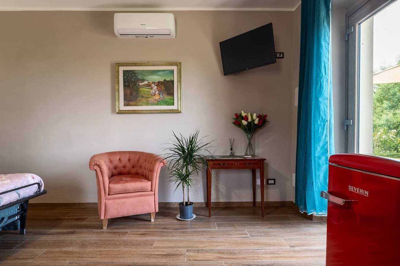 Foto 7 von 29: Ferienwohnung 'Quercia' mit Gemeinschaftsgarten und Klimaanlage