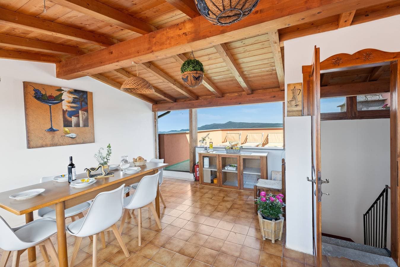Foto 3 von 40: Ferienhaus 'Meravigliosa Terrazza' mit Meerblick, Wi-Fi und Klimaanlage