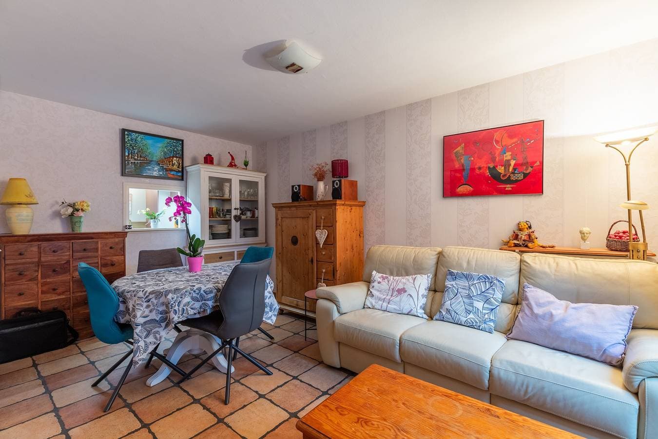 Foto 5 von 30: Ferienhaus „Maison Mitoyenne nahe Lac Annecy“ mit Bergblick