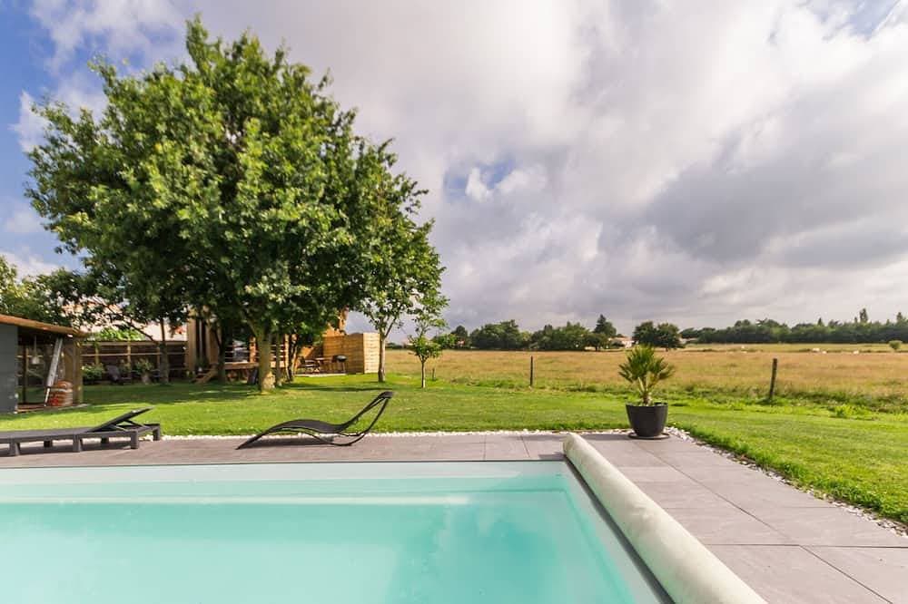 Foto 10 von 15: Charmante cabane calme avec piscine privative chauffée, à deux pas de Clisson et Nantes