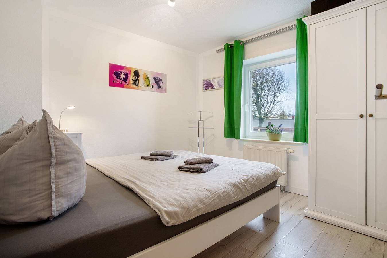 Foto 12 von 25: Ferienwohnung 'Bäckerhus - Ferienwohnung 6' mit Privatterrasse, Gemeinschaftsgarten und Wi-Fi