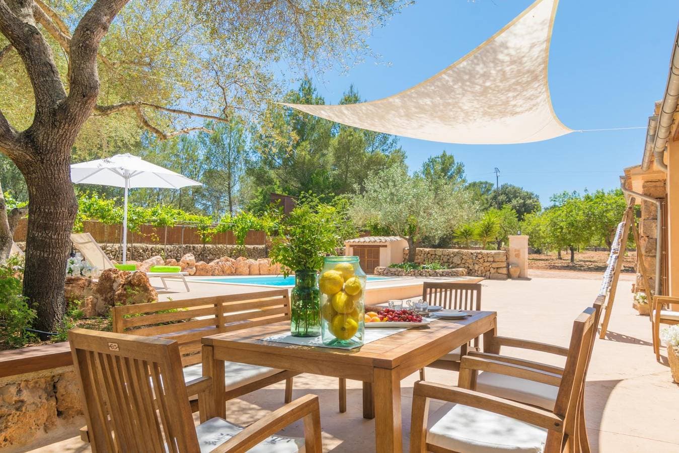 Foto 8 von 39: Es Tancat Prim - Ferienhaus mit privaten Pool in Algaida. WiFi gratis