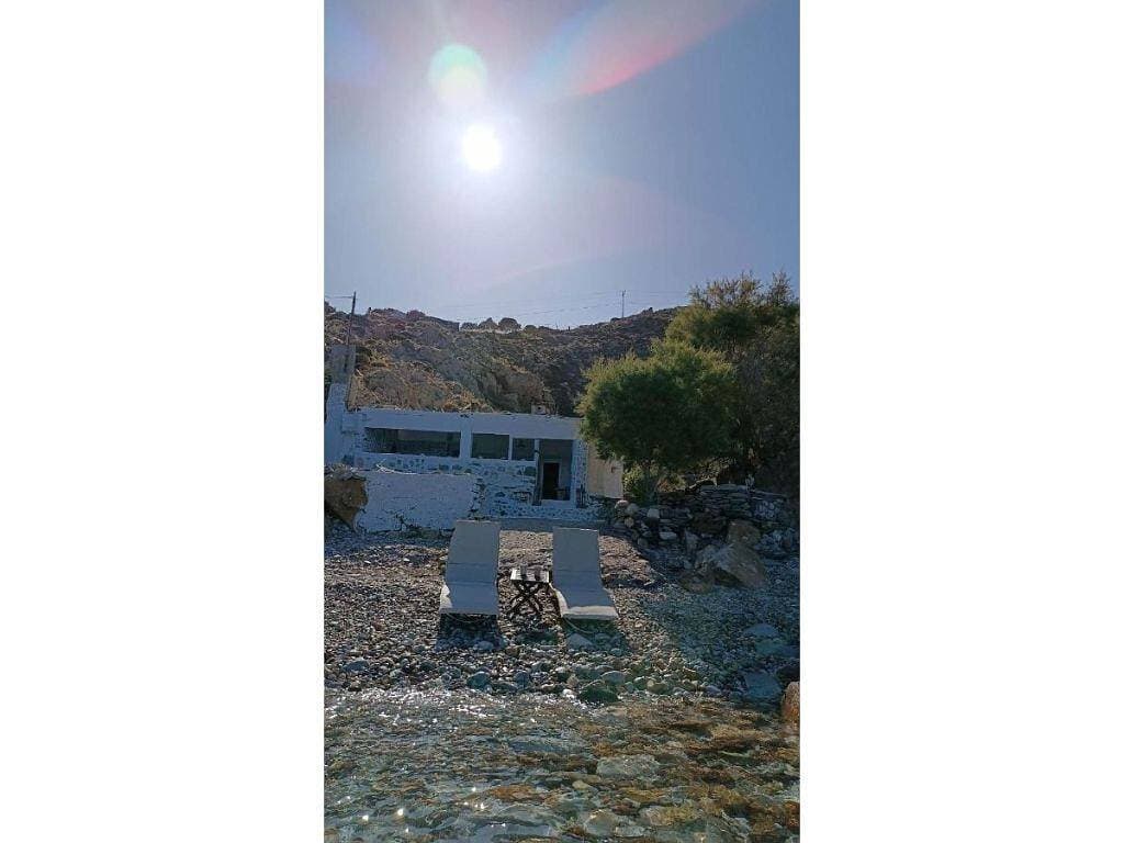 Foto 11 von 26: Ferienhaus 'Seagull Syros Seaside' mit Meerblick, privater Terrasse und WLAN