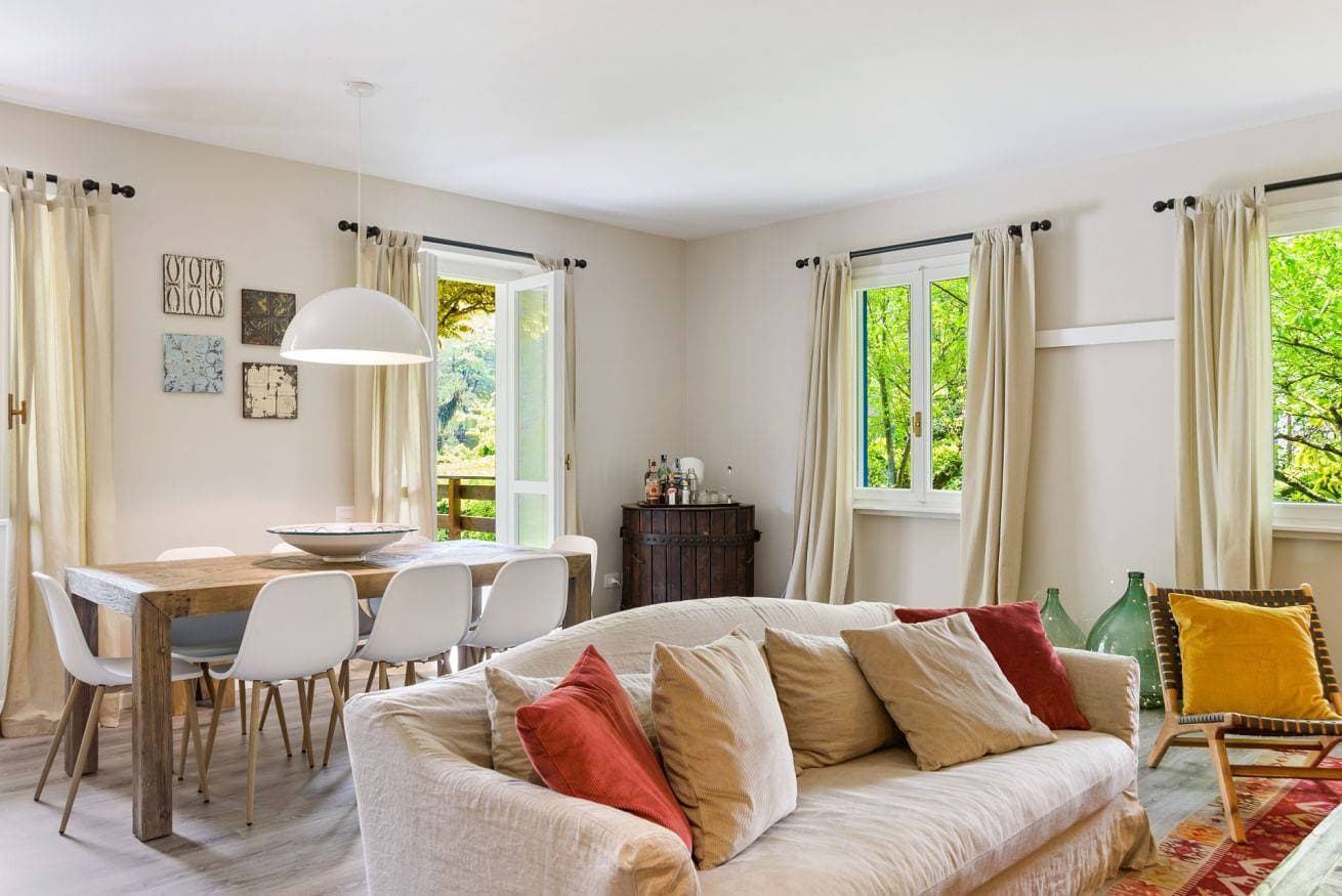 Foto 11 von 25: Ferienwohnung für 8 Personen mit Garten