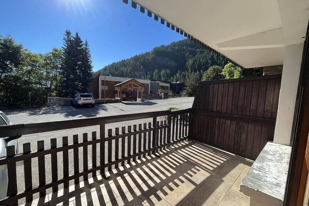 Foto 9 von 17: Erdgeschoss, balkon, fernseher, 30m², Pra Loup
