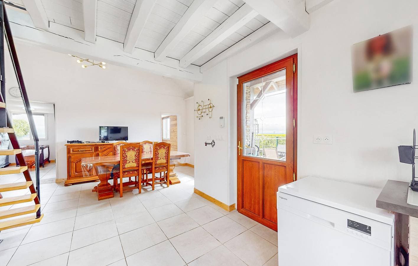 Foto 8 von 34: Gemütliches Apartment mit WiFi, Parkplatz und Garten, nahe Fluss und Küste