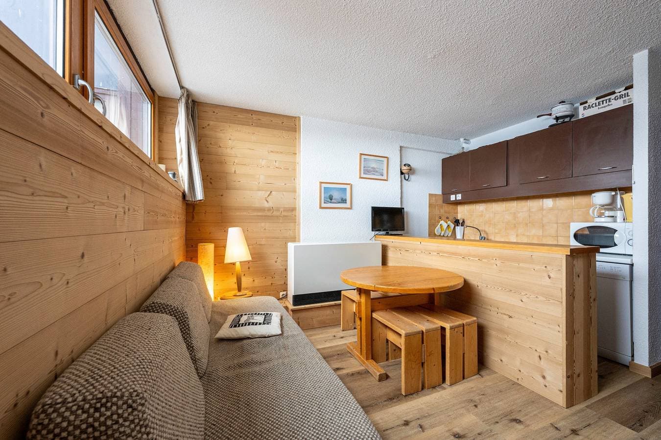 Foto 4 von 22: Ferienwohnung 'Aime 2000' mit Bergblick