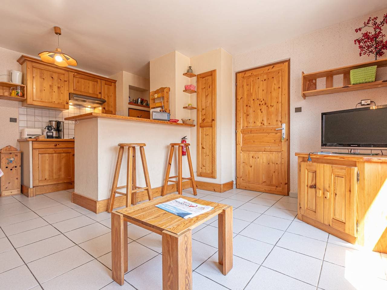 Ruhige Wohnung mit Terrasse, nahe Skipisten, Haustiere erlaubt 1