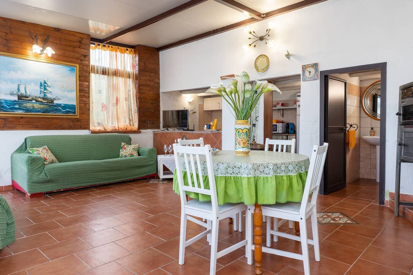 Foto 11 von 42: Ferienhaus 'Casa Montereale' mit Meerblick, privater Terrasse und WLAN