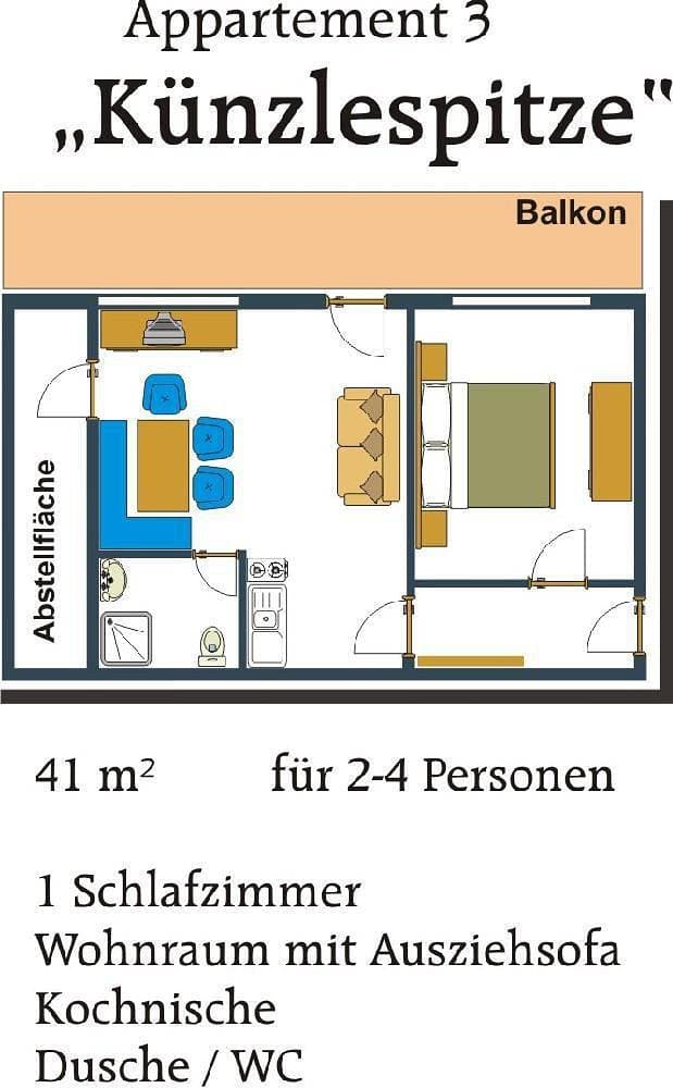 Foto 9 von 20: Appartement  Künzelspitze