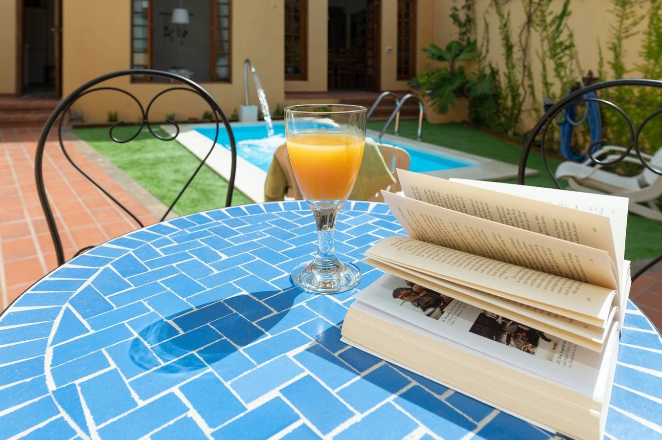Foto 3 von 55: The Yellow House - Solarium - Climatized Pool