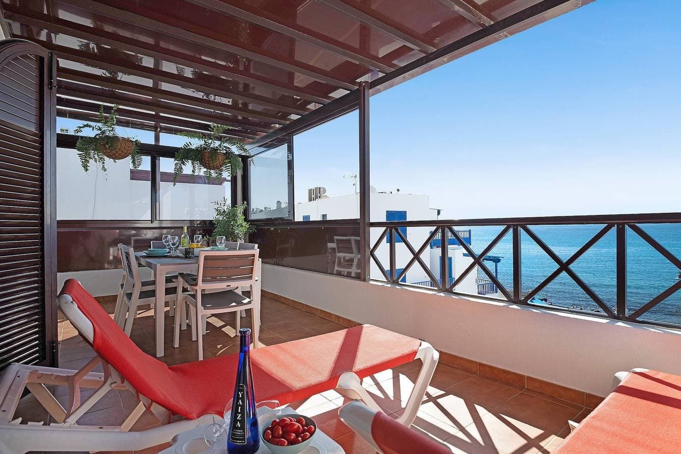 Foto 8 von 25: "La Estrella" in Strandnähe mit Panoramablick auf das Meer, Terrasse, Klimaanlage und WLAN