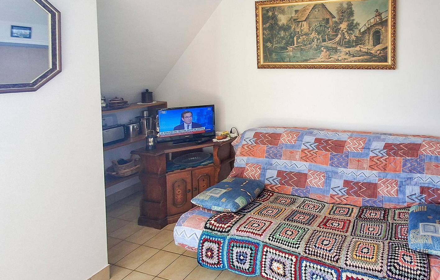 Foto 6 von 25: Apartment mit Meerblick im Obergeschoss mit Parkplatz und WiFi