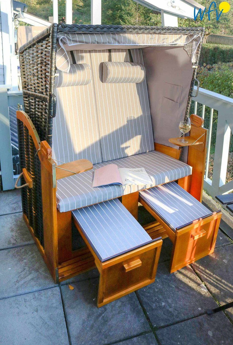 Foto 10 von 41: Gemütliche Ferienwohnung im Ferienpark Seedorf mit Balkon und WLAN