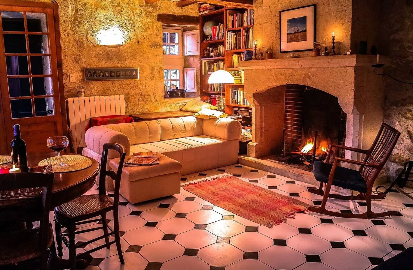 Foto 6 von 17: Ferienhaus 'La Chapelle Aux Roses' mit privatem Pool, Terrasse und WLAN