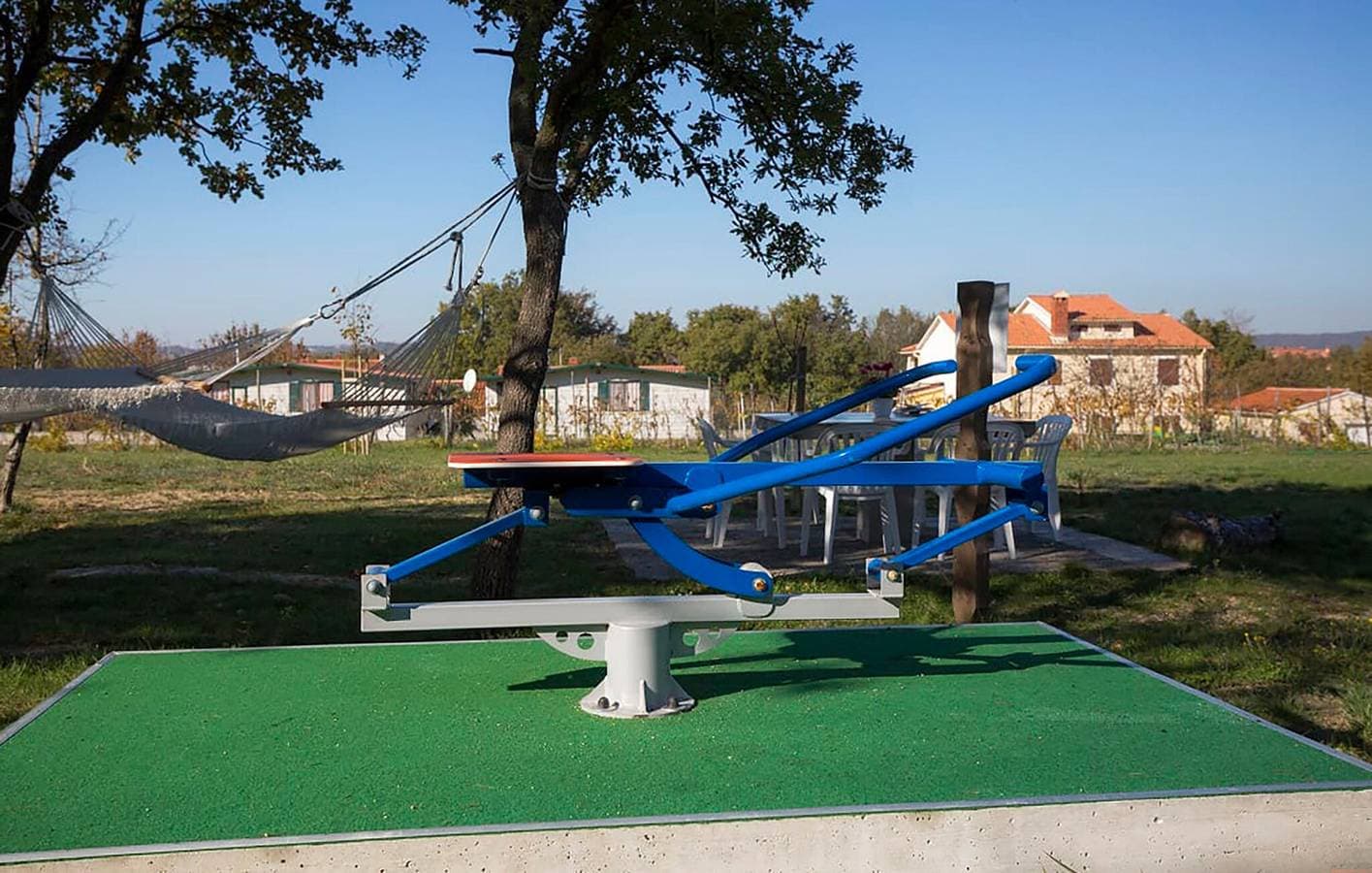 Foto 12 von 23: Gemütliches Mobilheim mit Pool in der Nähe des Stadtzentrums von Labin und des Flusses