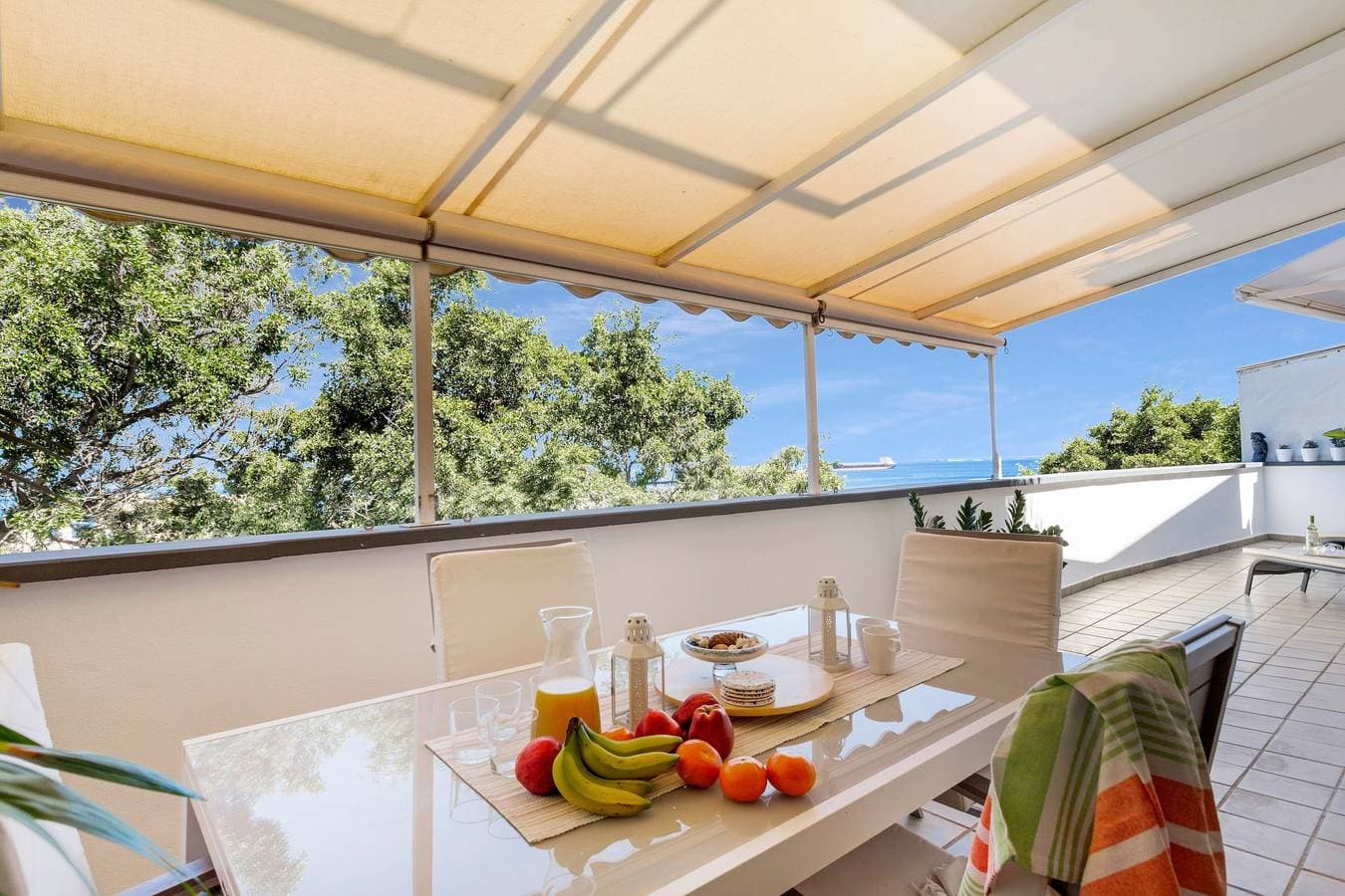Foto 3 von 30: Ferienwohnung 'Dach mit Terrasse' mit Balkon und WLAN