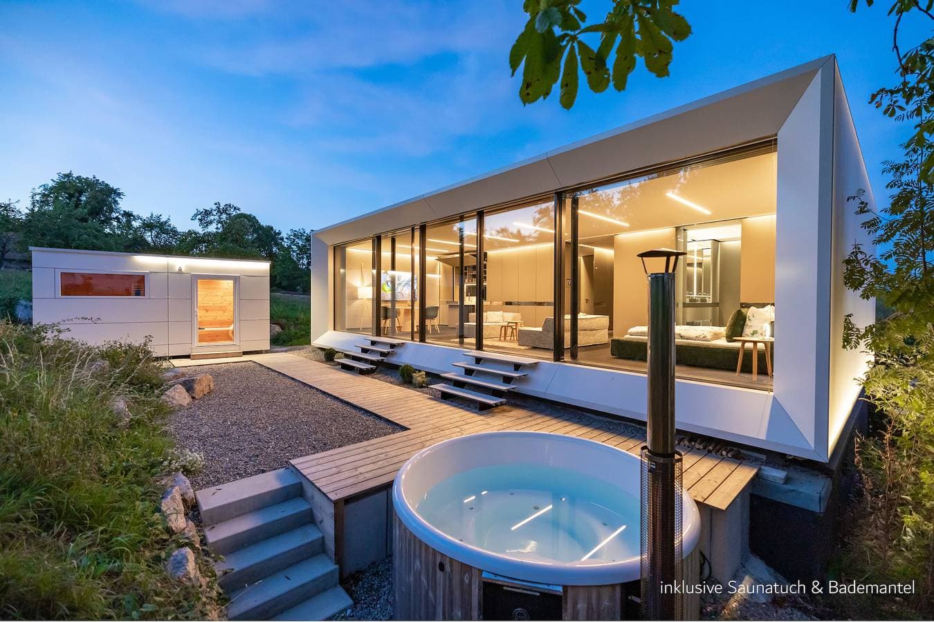 Foto 4 von 31: Kloster Suite, Aussensauna, Hottube - Ühlingen/Birkendorf
