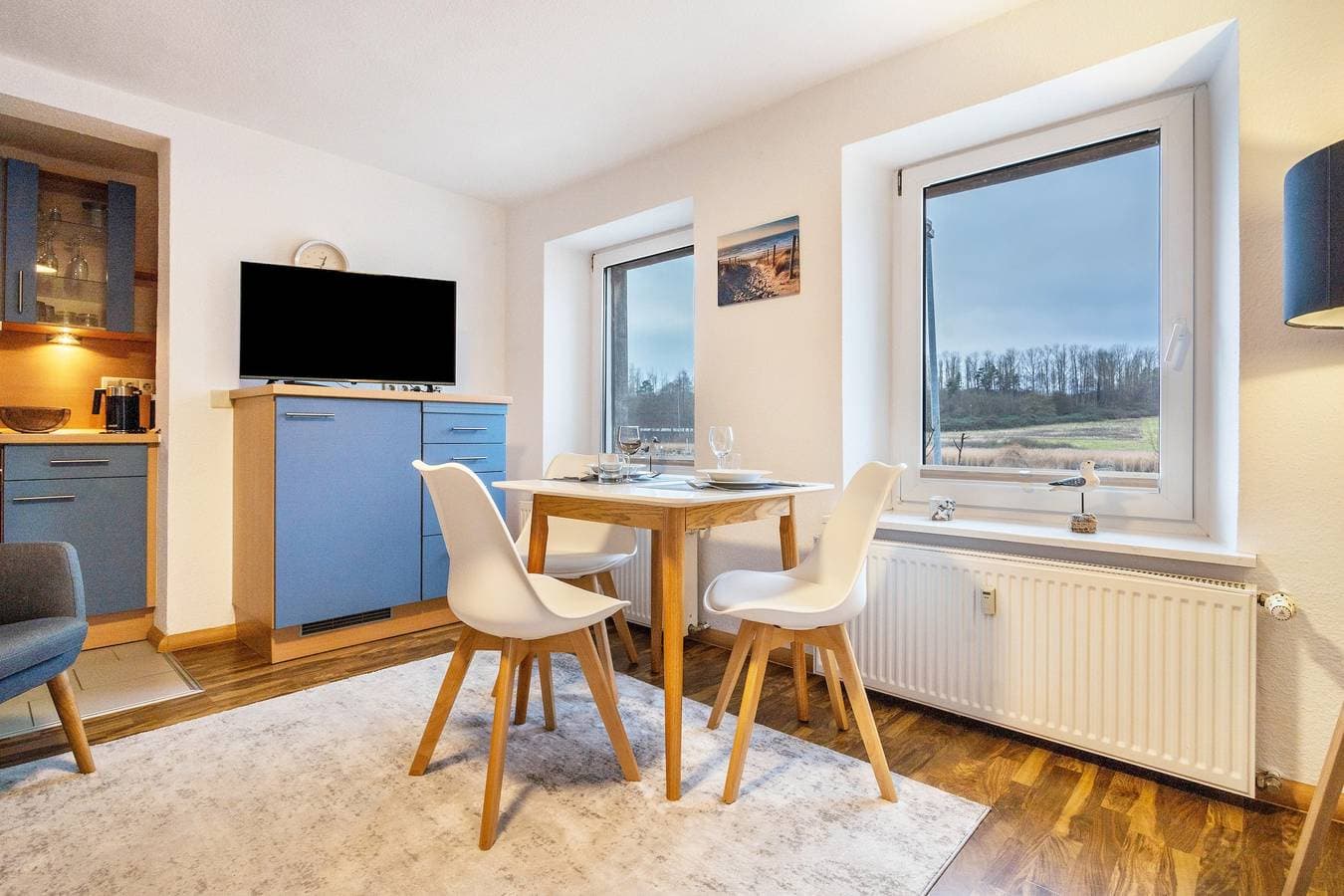 Foto 2 von 30: Apartment '1 Havelland' mit Seeblick, privater Terrasse und WLAN