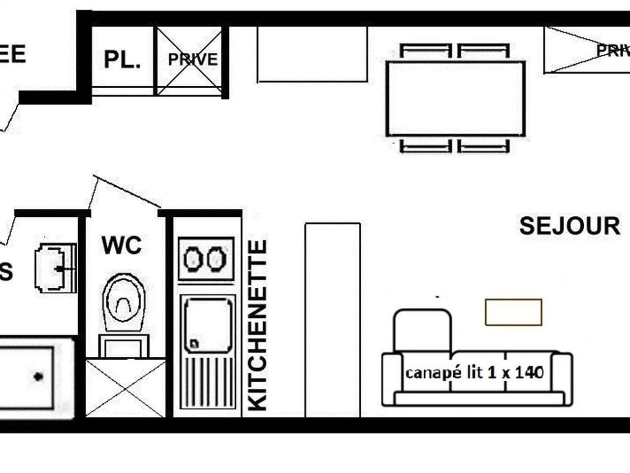 Foto 3 von 15: Gemütliche 2-Zimmer-Wohnung, Zentrum, Südwestbalkon