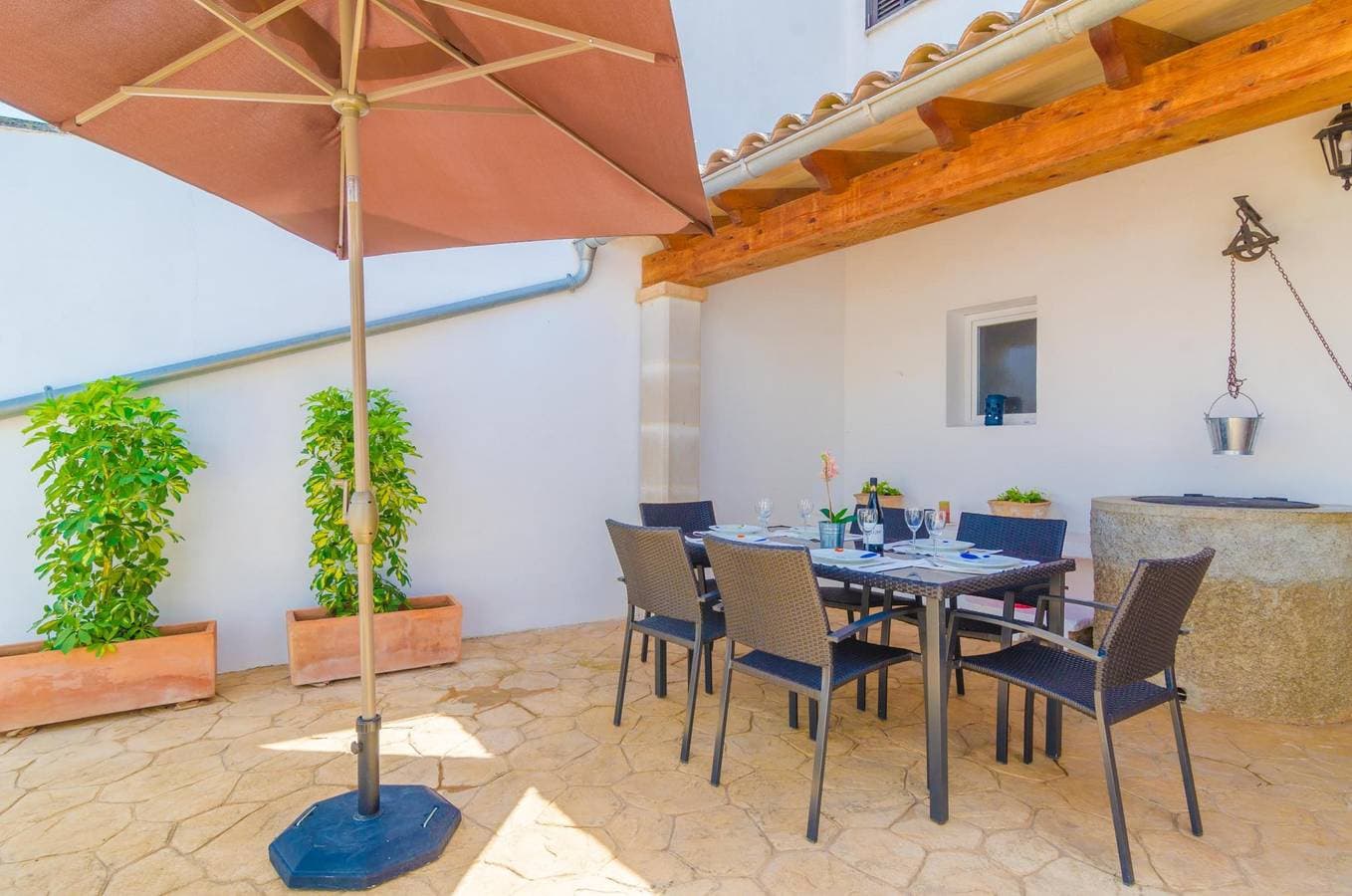 Foto 8 von 32: Can Pistola - Ferienhaus mit privaten Pool in Algaida. WiFi gratis