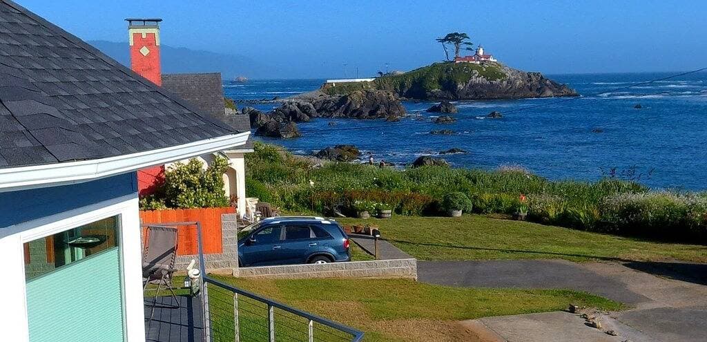 Foto 6 von 27: Ferienhaus am Meer Fantastische Aussicht auf den Ozean und den Leuchtturm Battery Point