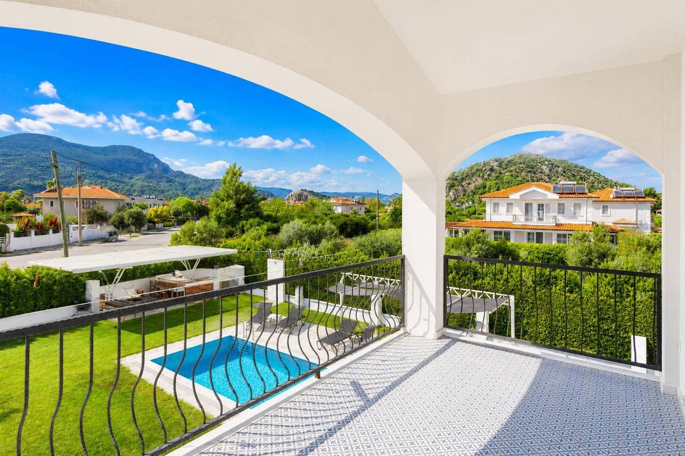 Foto 5 von 19: Villa für 8 Personen mit Balkon