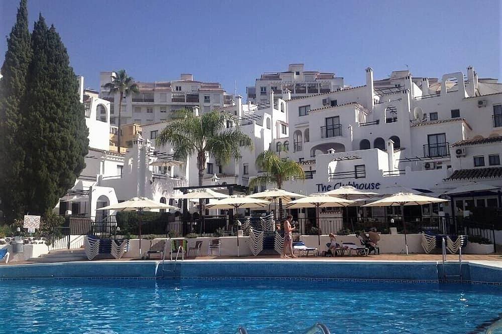 Pueblo Evita Wohnung mit Meerblick, schöner Poolbereich in Benalmadena, nah am Strand! 1