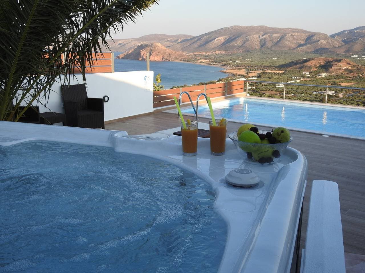 Foto 8 von 45: Villa 'Aiolos' – Swim Spa, Privat, mit Meerblick, WLAN und Klimaanlage