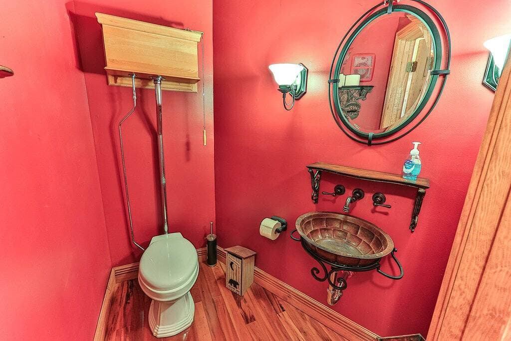 Foto 12 von 32: *Booking Summer* Nature Cabin & Bunkroom-Hot Tub, Grill, Fire Pit