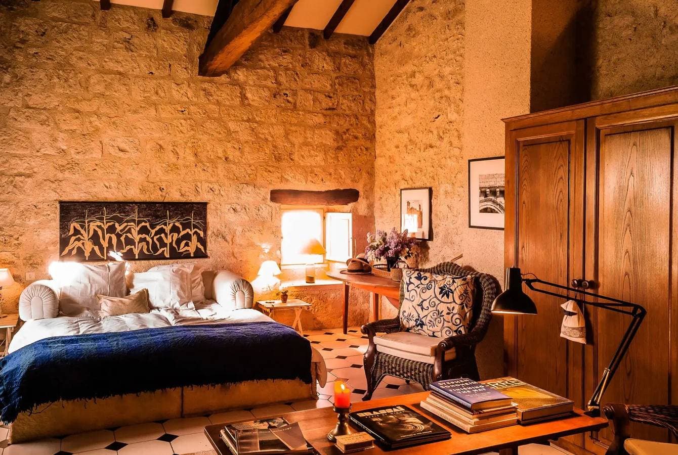 Foto 10 von 17: Ferienhaus 'La Chapelle Aux Roses' mit privatem Pool, Terrasse und WLAN