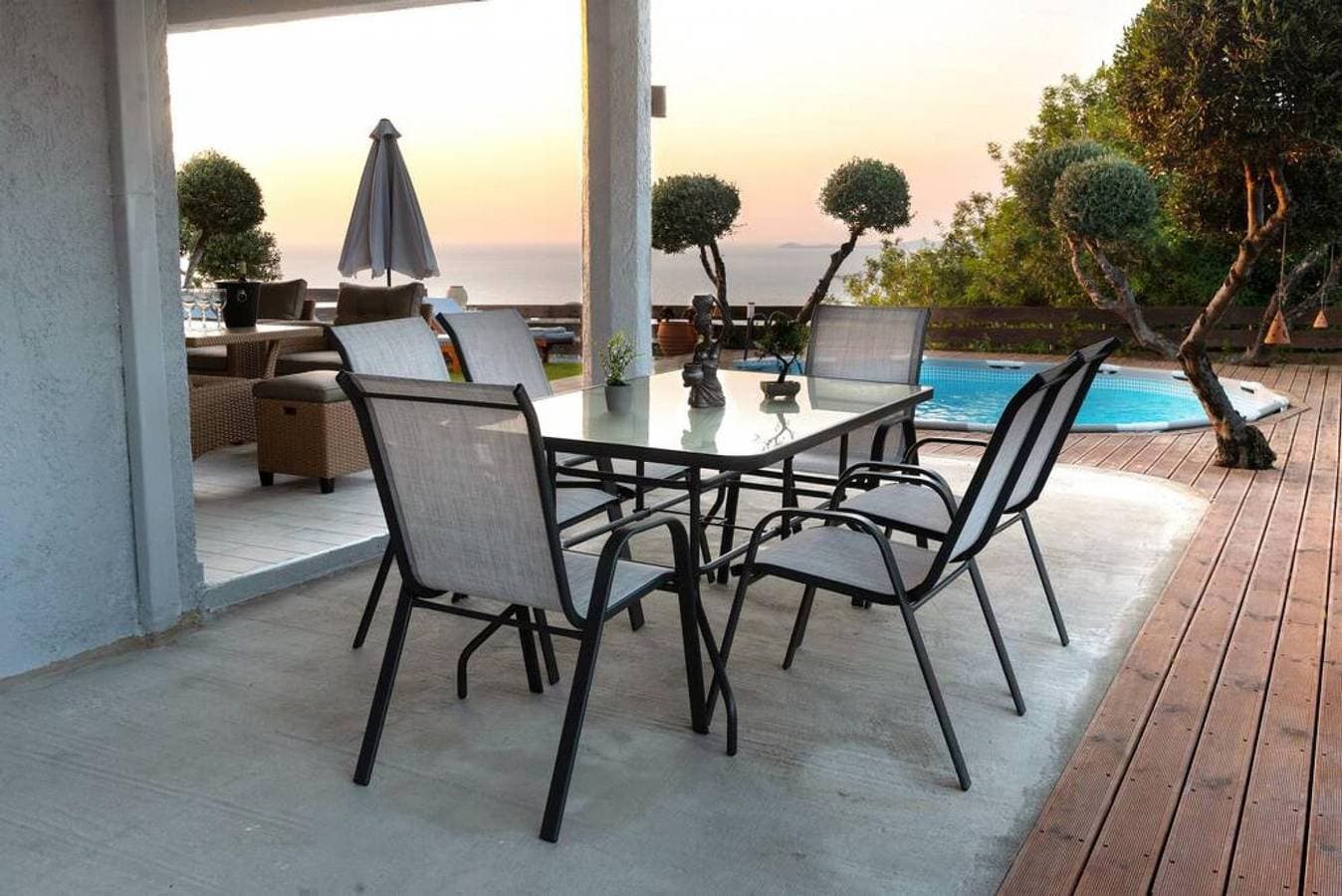 Foto 13 von 19: Villa für 5 Personen mit Ausblick