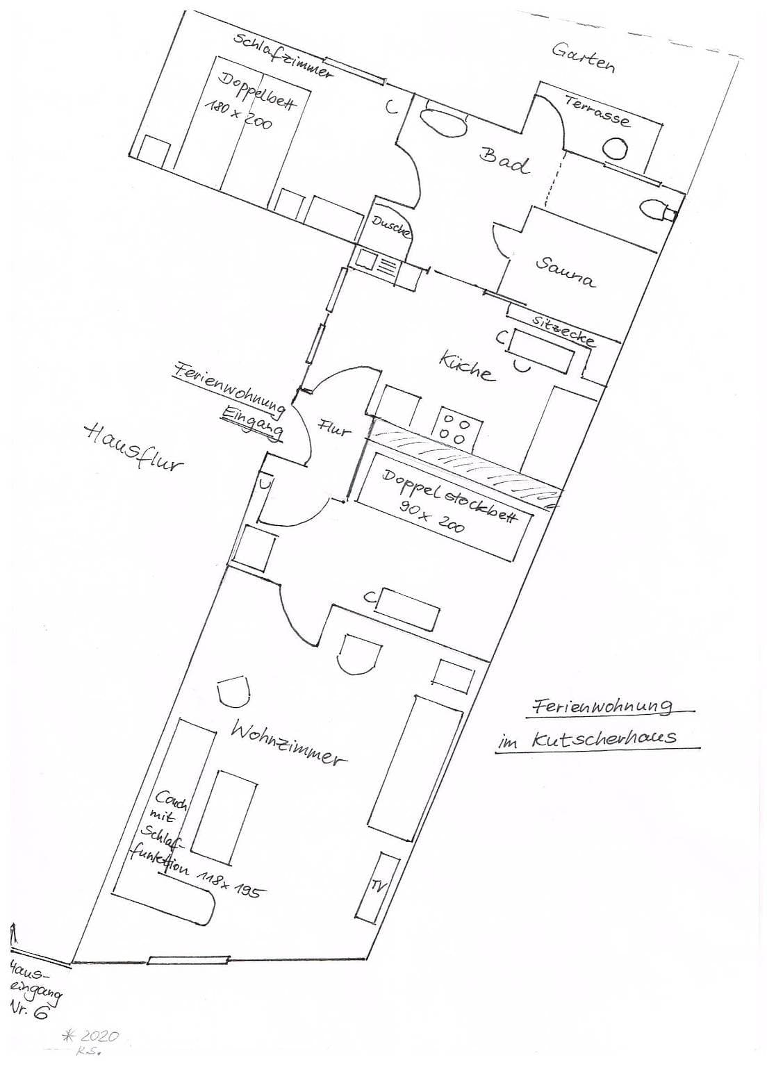 Foto 12 von 13: Ferienwohnung Kutscherhaus
