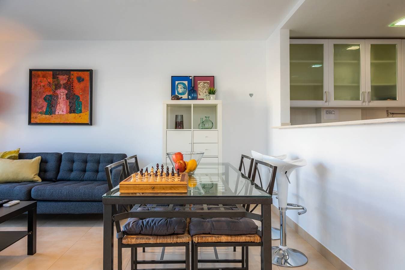 Foto 7 von 27: Ferienwohnung Piso Claudia am Strand mit Terrasse, WLAN und Klimaanlage
