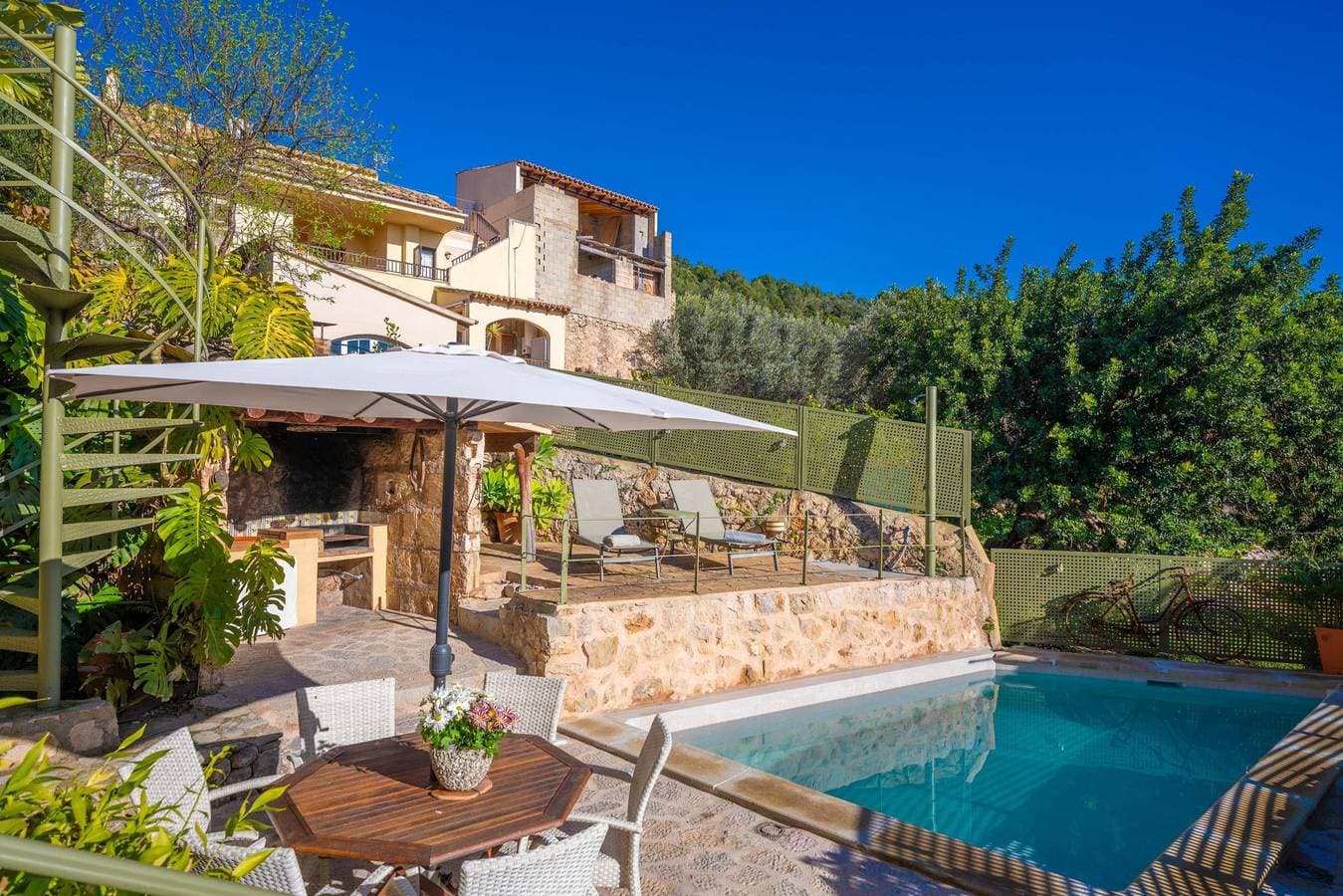 Foto 6 von 36: Es Raco - Ferienhaus mit privaten Pool in Caimari. WiFi gratis