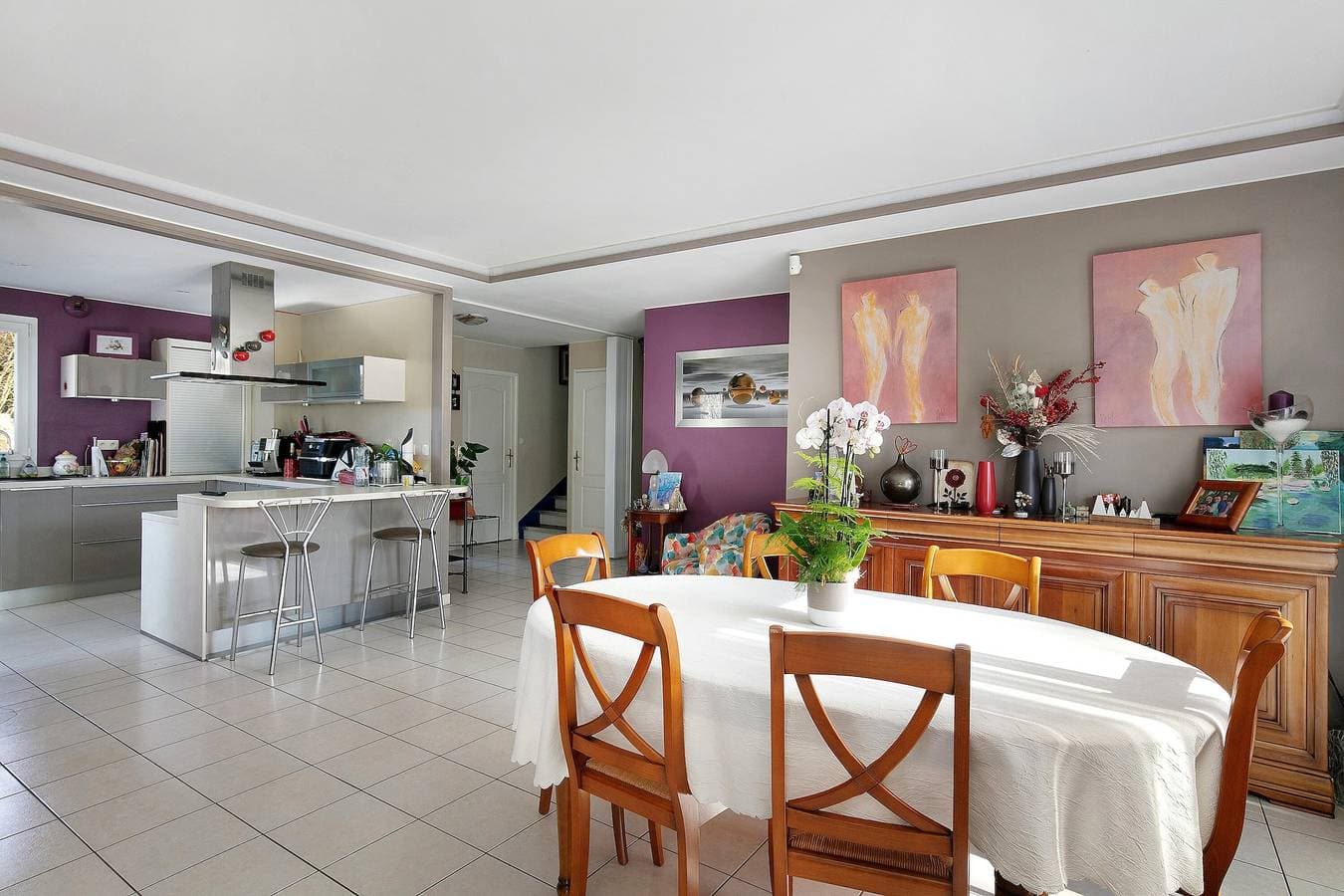 Foto 13 von 26: Bed & Breakfast 'Les Boubous - Lulu' mit Gemeinschaftsterrasse, Garten & WLAN