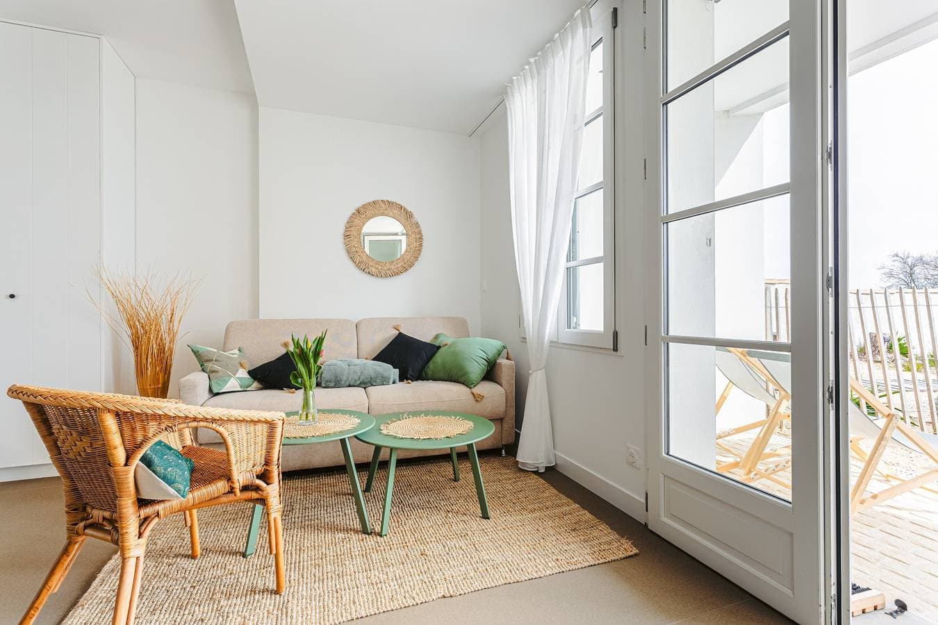 Foto 4 von 26: Appartement La Plage – Meerblick, private Terrasse und WLAN