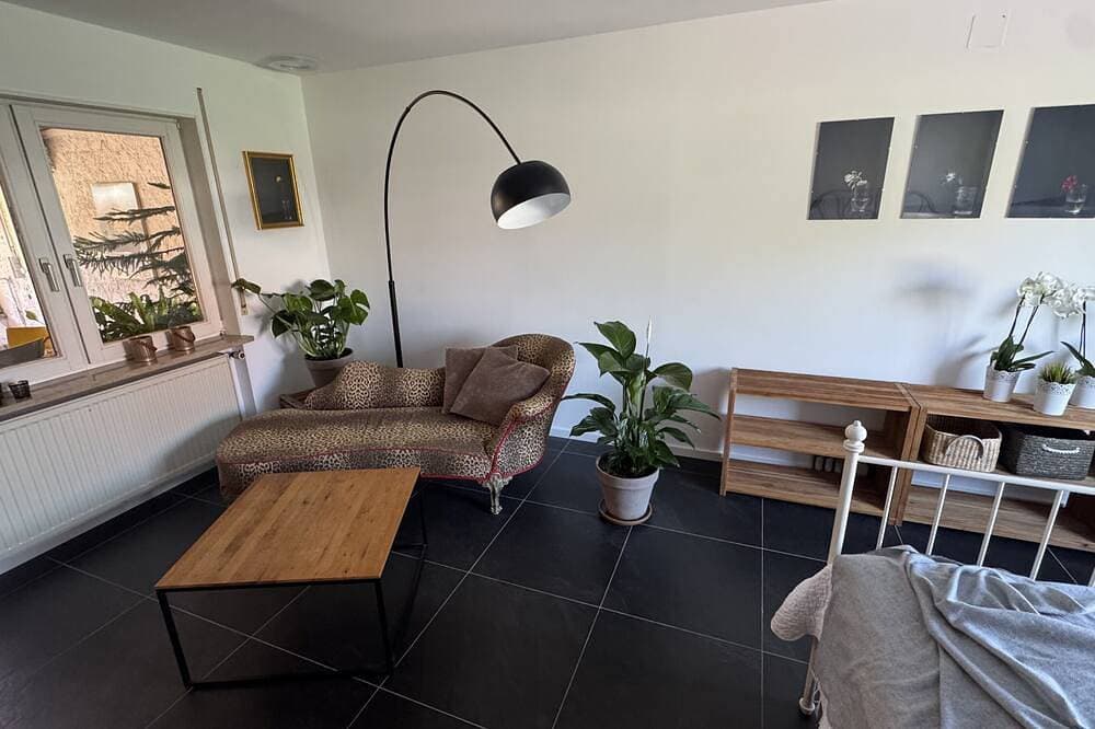 Foto 9 von 12: Apartment 'Klein Aber Fein' mit privater Terrasse, Gemeinschaftsgarten und WLAN