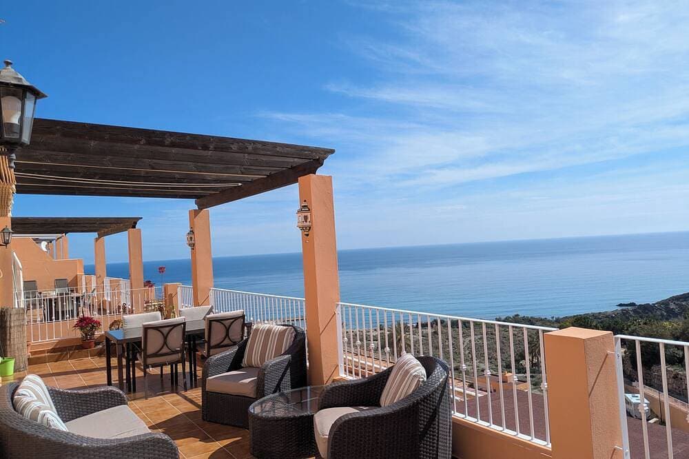 Apartment in Südlage, fantastischer Meerblick, Terrasse, 300 m Strand 1