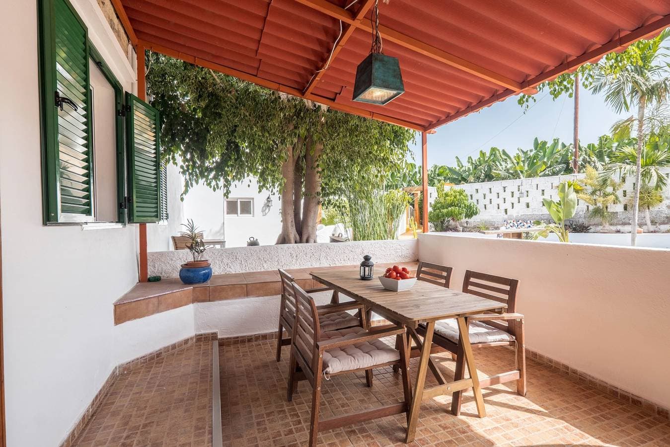 Foto 2 von 20: Traditionelles Ferienhaus „Casa Verode“ in Alcalá mit 2 Terrassen & Meerblick