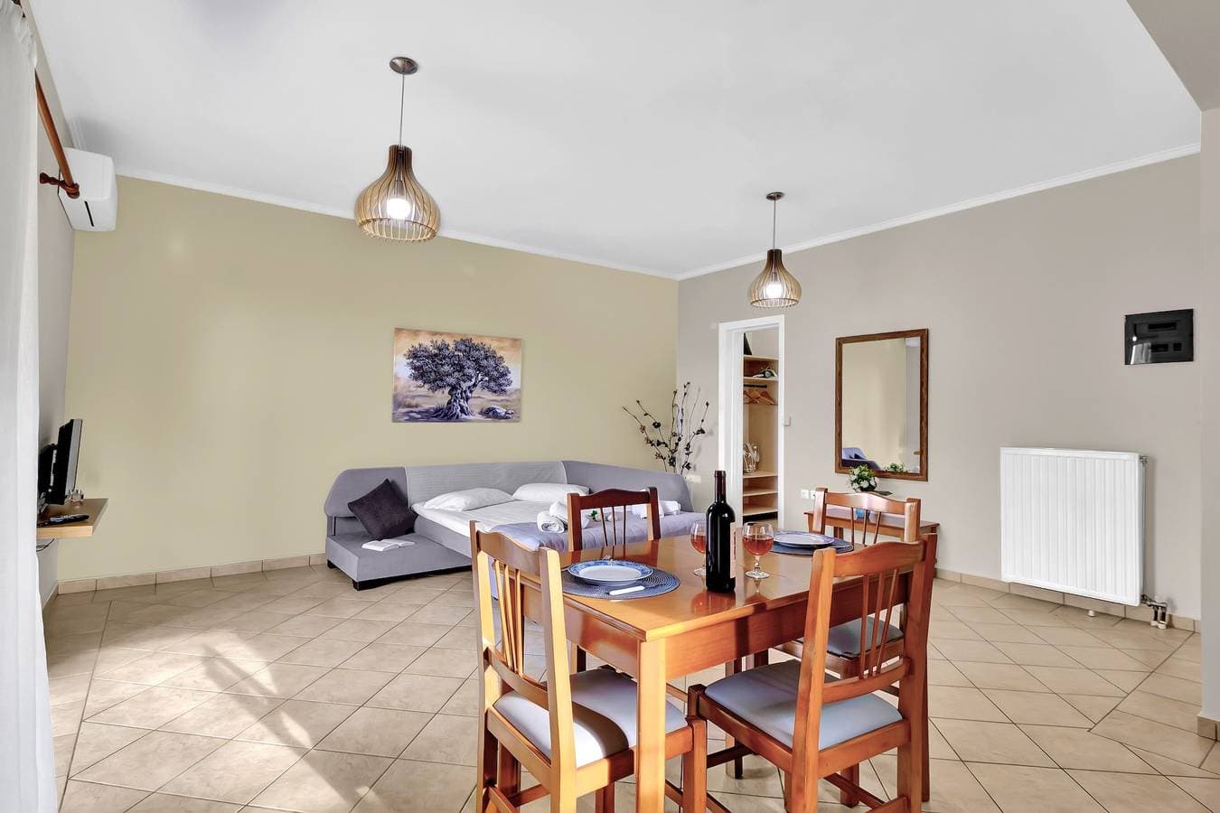 Foto 5 von 24: Ferienwohnung 'Elaia 2' mit Meerblick, WLAN und Klimaanlage