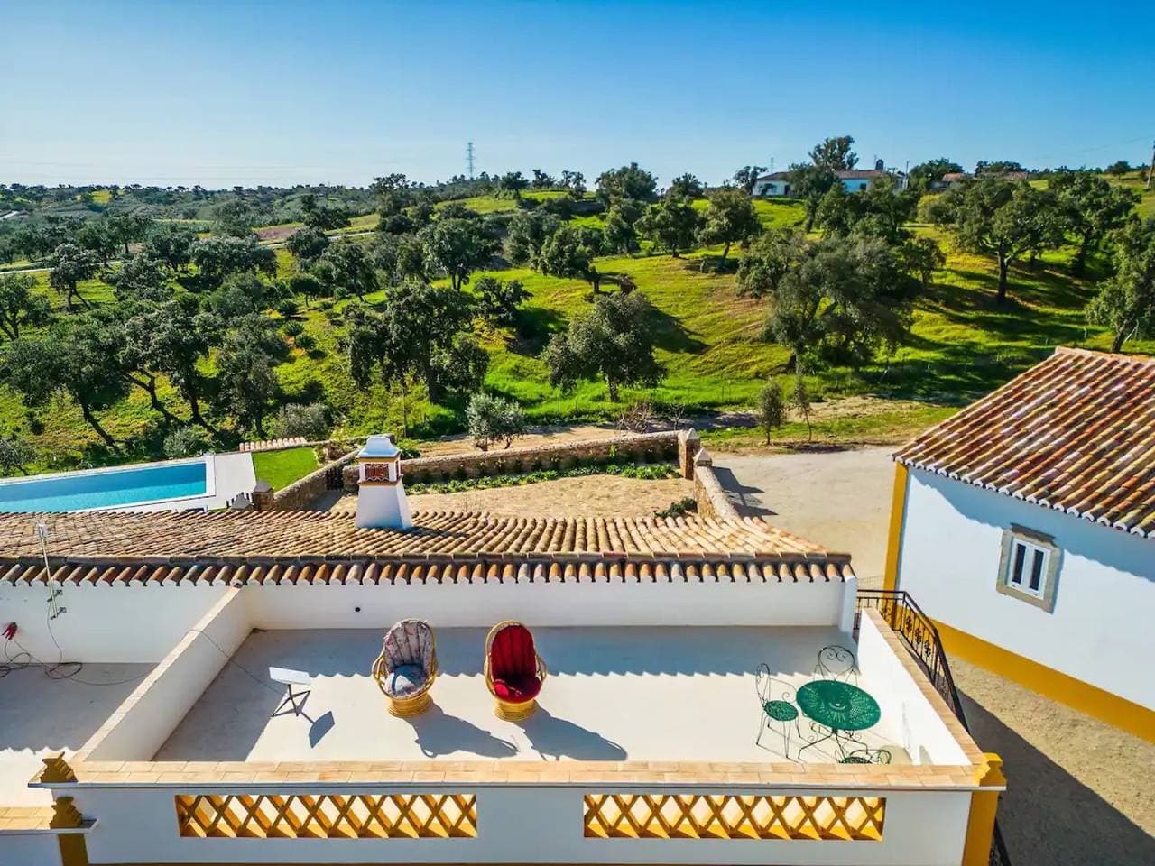 Foto 3 von 39: Ferienhaus 'Casa Do Avô - Vale Luís Neto' mit Bergblick, Wi-Fi und Klimaanlage