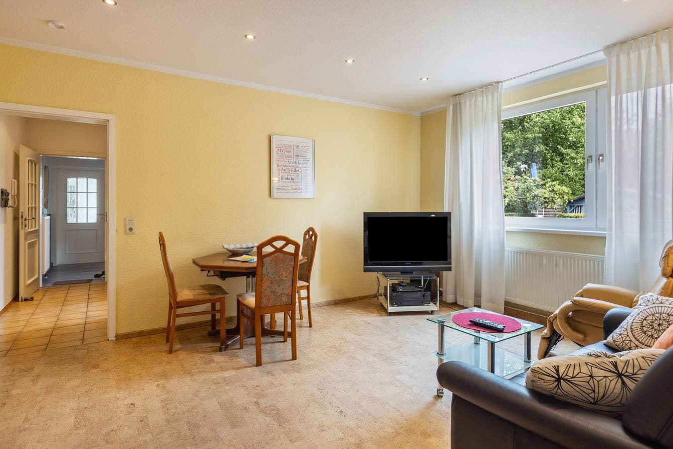 Foto 5 von 18: Ferienwohnung mit Gemeinschaftsgarten und WLAN