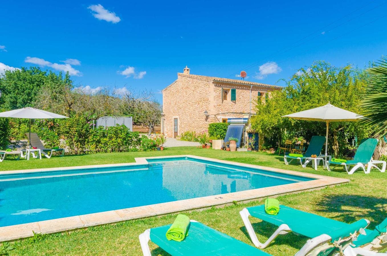 Sa Mata - Tolle marquinische Finca in gepflegter, grüner Umgebung, mit privatem Pool. 1